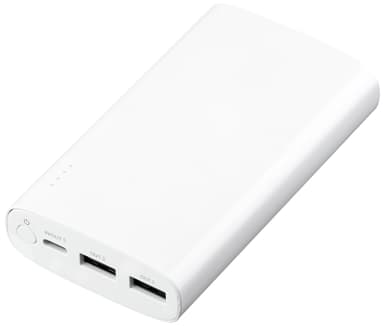 Sandstrøm Standard 10050 mAh powerbank (vit)