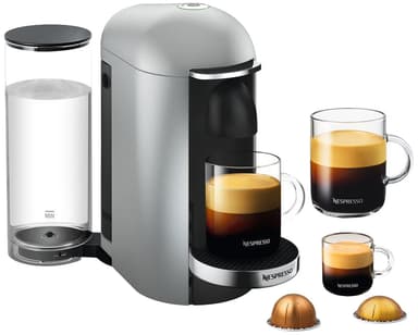 Nespresso VertuoPlus kapselmaskin (silver)