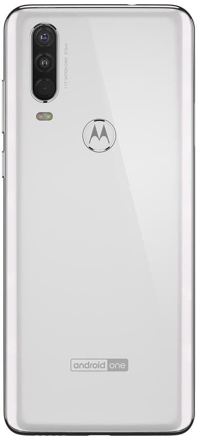 Motorola One Action smartphone (vit)