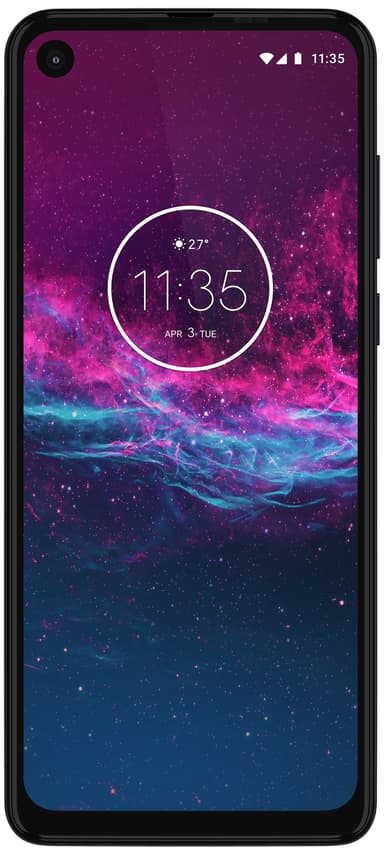 Motorola One Action smartphone (denimblå)