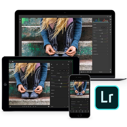 Adobe Creative Cloud Photography (20GB lagring) - 1-års prenumeration