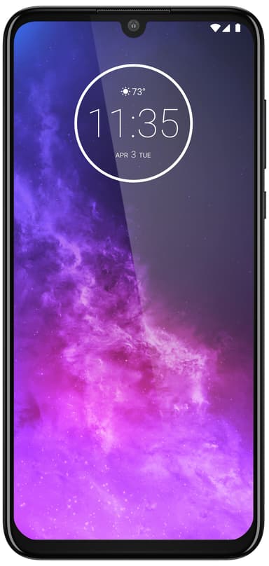 Motorola One Zoom smartphone (elektrisk grå)