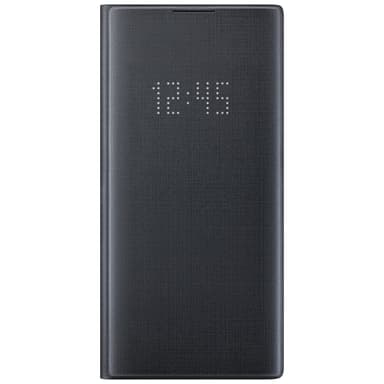 Samsung Galaxy Note 10 Plus LED view fodral (svart)