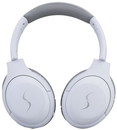 Supra NiTRO-X trådlösa around ear-hörlurar (vita)