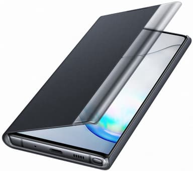 Samsung Galaxy Note 10 Clear View fodral (svart)
