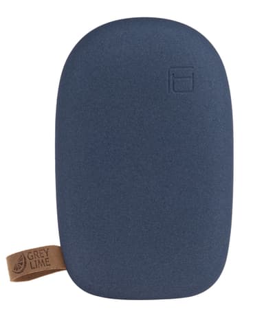 GreyLime Power Stone, 10400 mAh powerbank, 2 USB utgångar, Mörkblå