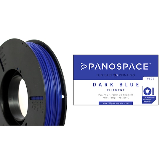 Panospace filament för 3D-skrivare Blå