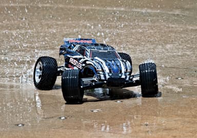 Traxxas Rustler 1/10 2WD TQ RTR Blå :: Komplett