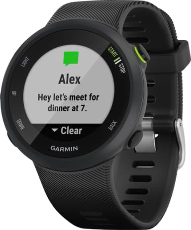Garmin Forerunner 45 L träningsklocka (svart)