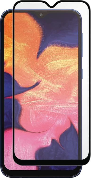 Panzer Full-Fit Samsung Galaxy A10 skärmskydd (svart)