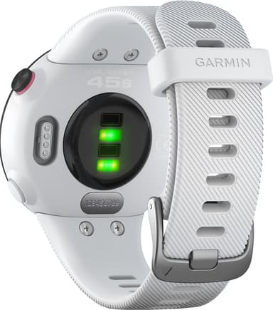 Garmin Forerunner 45 S träningsklocka (svart/vit)