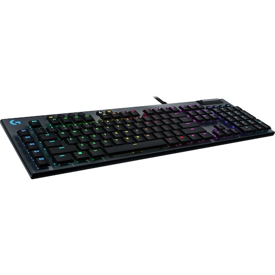 Logitech G815 tangentbord för gaming (GL Clicky-tangenter)