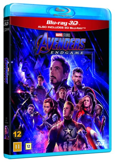 AVENGERS ENDGAME (3D Blu-Ray)
