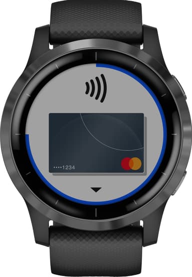 Garmin Vivoactive 4 GPS smartwatch (svart)