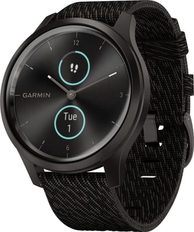 Garmin Vivomove Style hybrid smartwatch (mörkgrå)