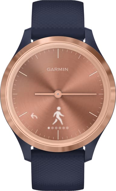 Garmin Vivomove 3s smartwatch (guld/blå)