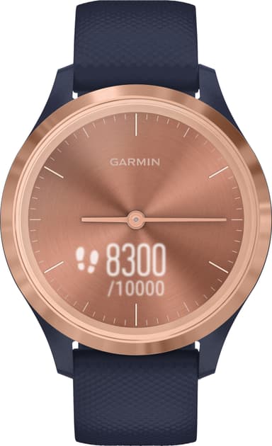Garmin Vivomove 3s smartwatch (guld/blå)