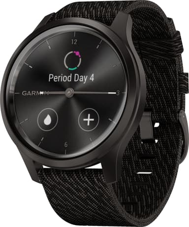 Garmin Vivomove Style hybrid smartwatch (mörkgrå)