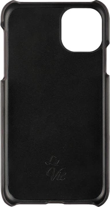 La Vie Apple iPhone 11 Pro läderfodral (espressosvart)
