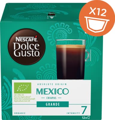 Nescafé Dolce Gusto Mexico Grande Organic kaffekapslar 12379395