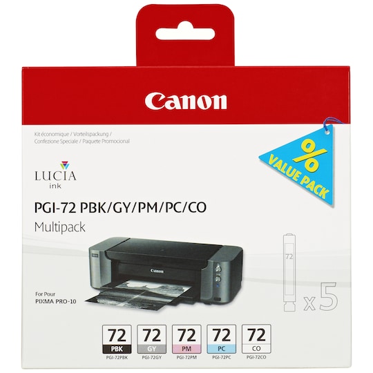 Canon PGI-72 bläckpatron multipack