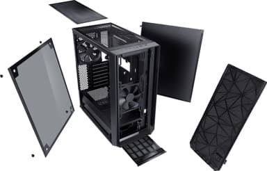 Fractal Design Meshify C PC datorchassi (svart/mörks glas)