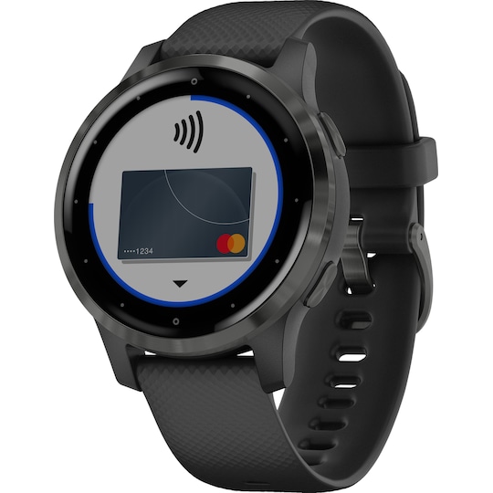 Garmin Vivoactive 4s GPS smartwatch (svart)