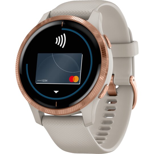 Garmin Venu GPS smartwatch (sand/rose)