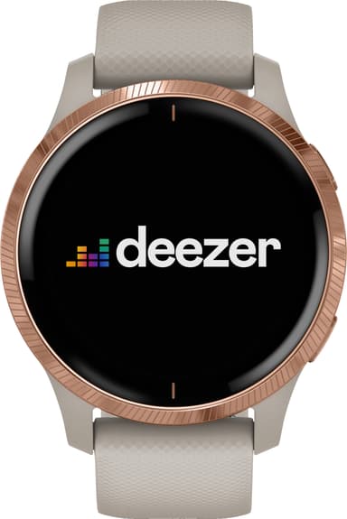 Garmin Venu GPS smartwatch (sand/rose)