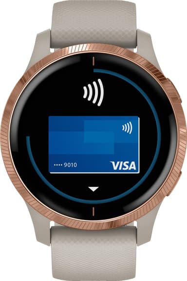 Garmin Venu GPS smartwatch (sand/rose)