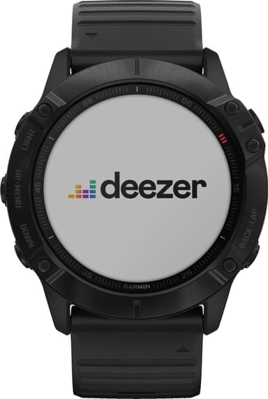 Garmin Fenix 6x Pro GPS träningsklocka 51 mm (svart)