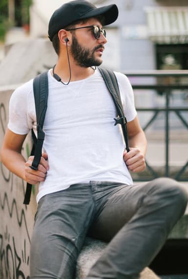 JBL TUNE 115BT trådlösa in ear-hörlurar (svarta)