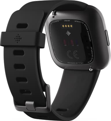 Fitbit Versa 2 smartwatch (svart/kol)