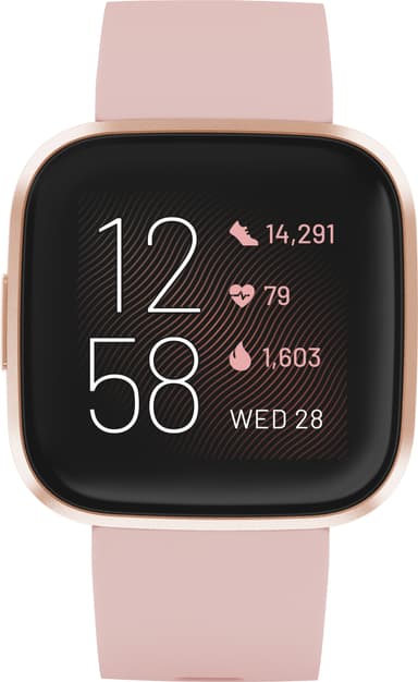 Fitbit Versa 2 smartwatch (petal/kopparrosa)