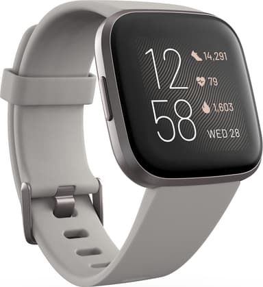 Fitbit Versa 2 smartwatch (sten/dimgrå)