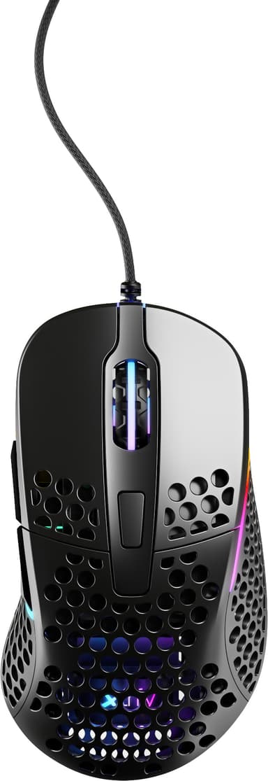 Xtrfy M4 RGB mus för gaming (mattsvart)