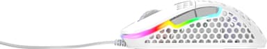 Xtrfy M4 RGB mus för gaming (vit)
