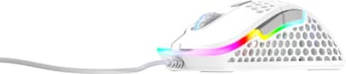 Xtrfy M4 RGB mus för gaming (vit)