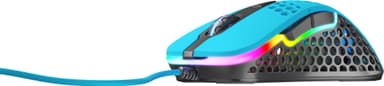 Xtrfy M4 RGB mus för gaming (miami-blå)