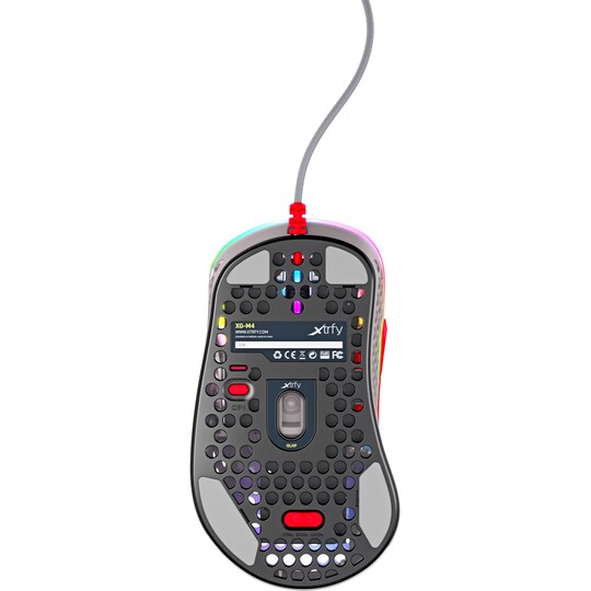 Xtrfy M4 RGB mus för gaming (retro)