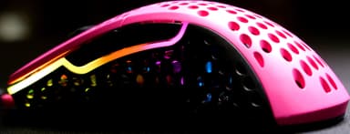 Xtrfy M4 RGB mus för gaming (rosa)