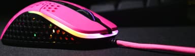 Xtrfy M4 RGB mus för gaming (rosa)