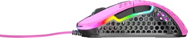 Xtrfy M4 RGB mus för gaming (rosa)