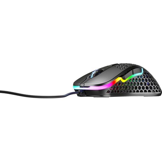 Xtrfy M4 RGB mus för gaming (mattsvart)