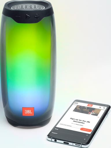 JBL Pulse 4 partyhögtalare (svart)