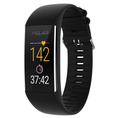 Polar A370 aktivitetsarmband med pulsmätare M/L (svart)
