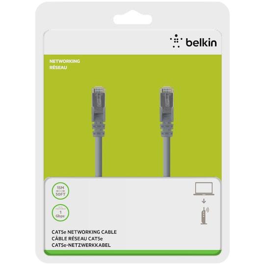 Belkin Cat5e nätverkskabel (15 m)