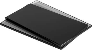 Epoq NPS Crystal Plus låda glaselement 30 mörk transparent