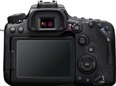 Canon EOS 90D DSLR-kamera + EF-S  18-55 mm f/3.5-5.6 IS STM objektiv