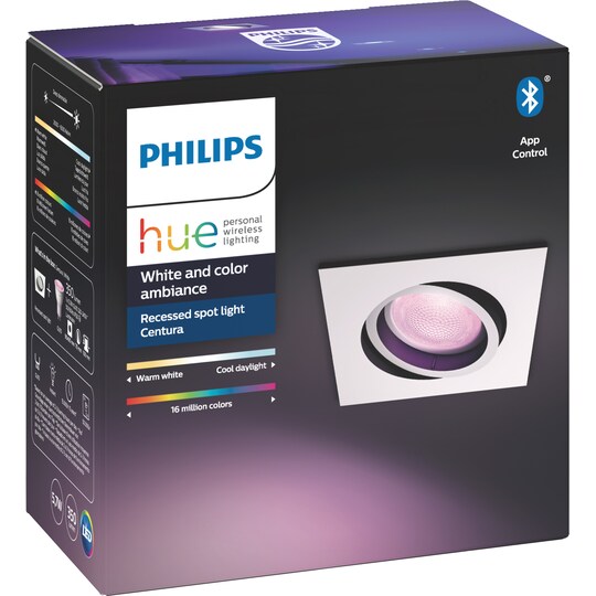 Philips Hue Centura infälld spotlight 5055131P7 (vit)